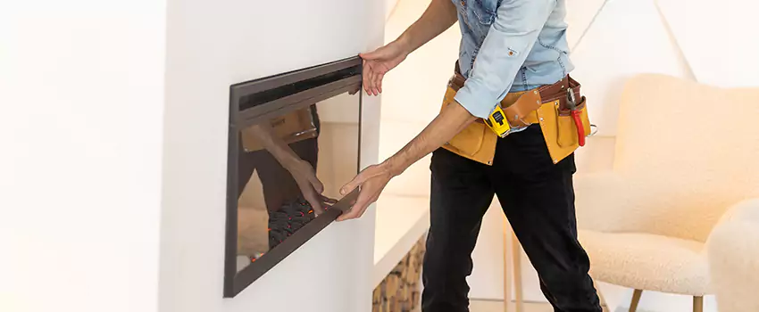 Metal Fireplace Installation in Sun City Center, Florida