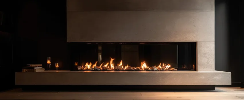 Gas Fireplace Ember Bed Design Services in Sun City Center, Florida