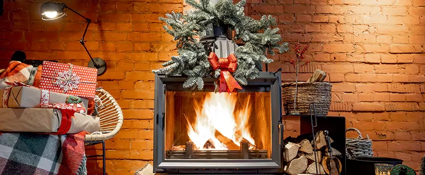 Travis Industries Linear Gas Fireplace Installation in Sun City Center, Florida