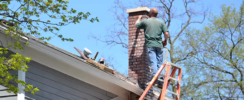 Vinyl and PVC Chimney Flashing Installation in Sun City Center, FL