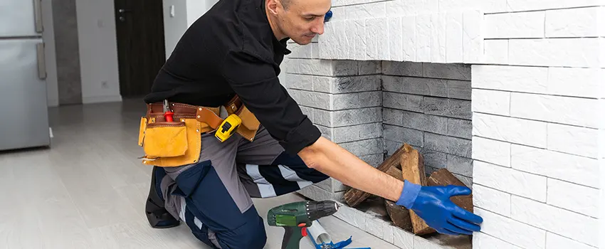 Fireplace Damaged Damper Frame Repair Services in Sun City Center, Florida