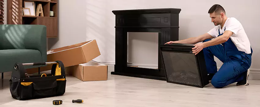 Old Rusted Metal Fireplace Repair And Replacement in Sun City Center, FL