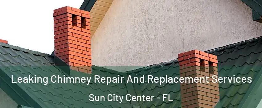  Leaking Chimney Repair And Replacement Services Sun City Center - FL