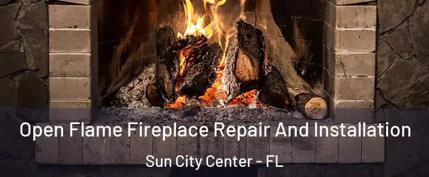  Open Flame Fireplace Repair And Installation Sun City Center - FL